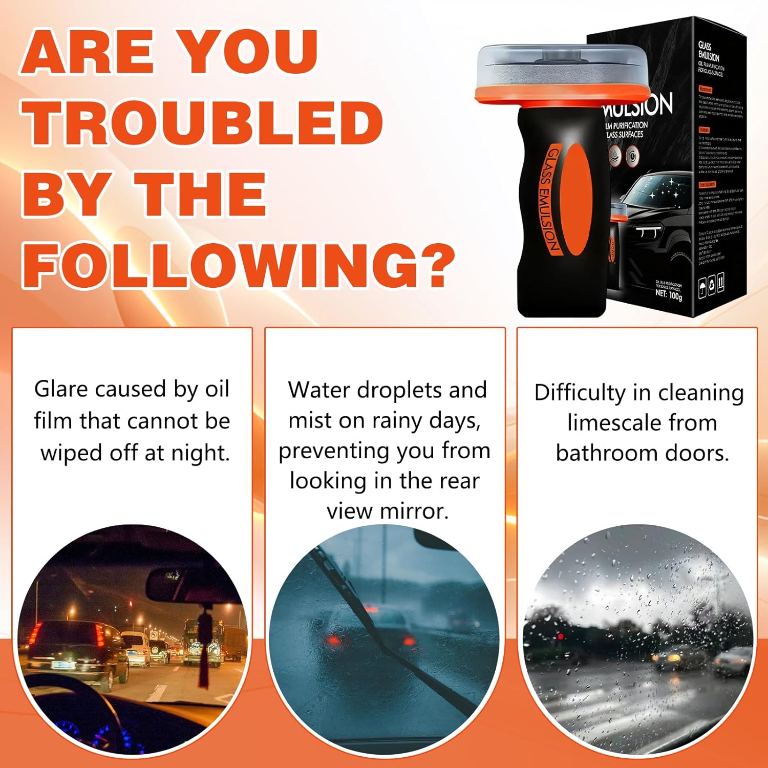 Glass Oil Film Remover